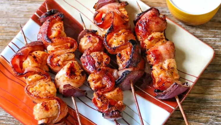 Easy Bacon Ranch Chicken Skewers Recipe You Can Make in 30 Minutes