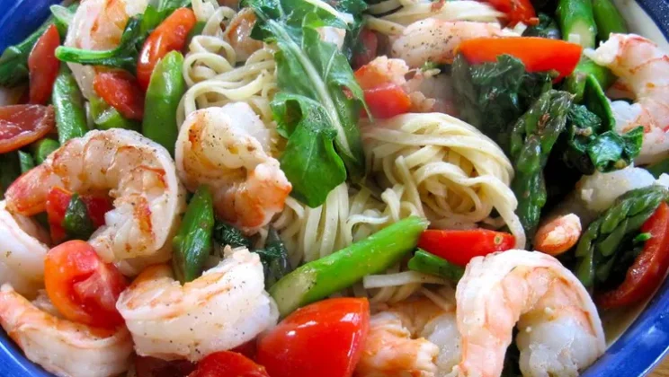 Viral Food Trend: Creamy Shrimp Pasta Primavera You Must Try